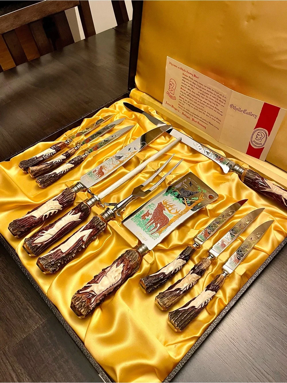 Vintage Othello Cutlery Set | Anton Wingen Jr. Solingen Germany